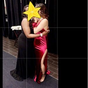 Red Satin Dress, size S, Women’s